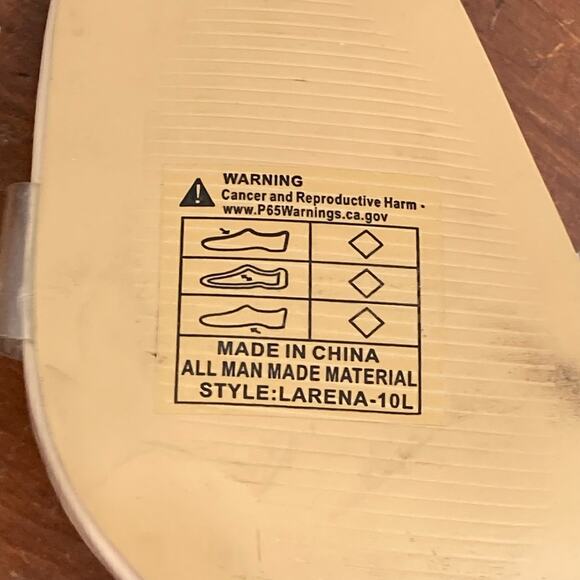 MUDD Y2K Clear Rhinestone Nude Clear Square Toe Chunky Heels Womens 7 - Picture 10 of 11